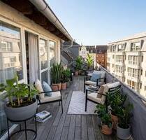 122qm 2,5 Zimmer-Penthouse-Wohnung in Leverkusen, 3 Dachterassen