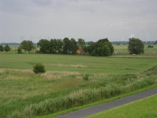 Foto - Ostfriesisches Gulfhaus am Deich