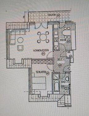 Foto - Dachgeschosswohnung (71 qm) in Oelde zu vermieten