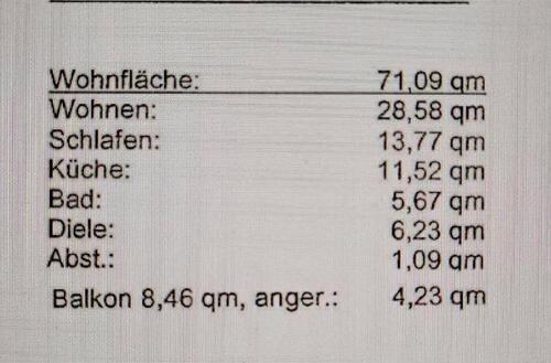 Foto - 2 Zimmer Dachgeschoßwohnung zur Miete in Oelde