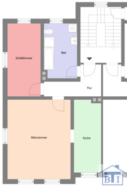 Foto - Etagenwohnung zur Miete in Zittau