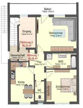 Foto - Wohnung in Oberstdorf - 1.045,00 EUR Kaltmiete,