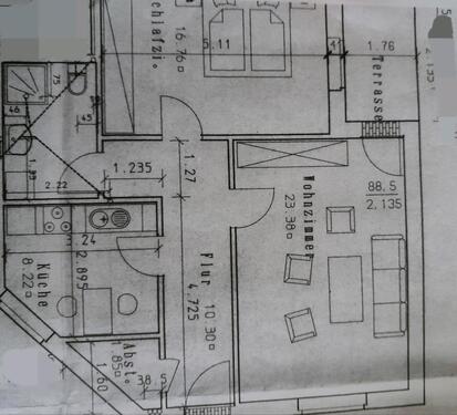Foto - 2-Zimmer Erdgeschosswohnung mit Terasse