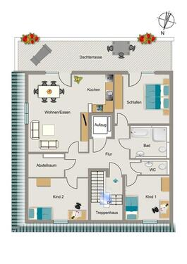 Foto - 4 Zimmer Etagenwohnung zur Miete in Essen