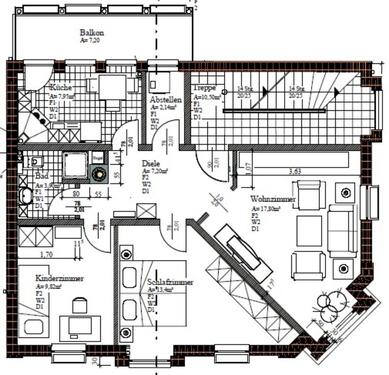 Foto - 3-Zimmer-Wohnung in der Innenstadt von Parchim