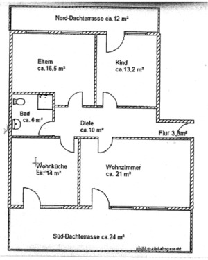 Foto - WG geeign. 3 Zi Whg in Mü-Obermenzing z. Zwischennutzung f.3,5 J.