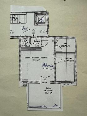 Foto - Vermiete 2,5 Zimmer Wohnung im Zentrum von Pfarrkirchen