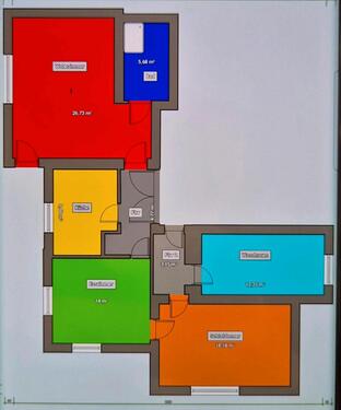 Foto - 3 Zimmer Wohnung - 460,00 EUR Kaltmiete,