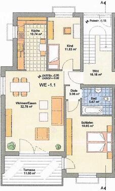Foto - 3 Zimmer Etagenwohnung zur Miete in Wetzlar