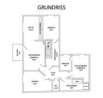 90qm 4,5ZKDBB EBK DuWa, GWC 1. OG, sep. Eingang - Burghaun