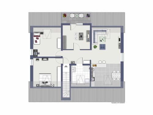 Foto - 4 Zimmer Dachgeschoßwohnung in Groß-Umstadt