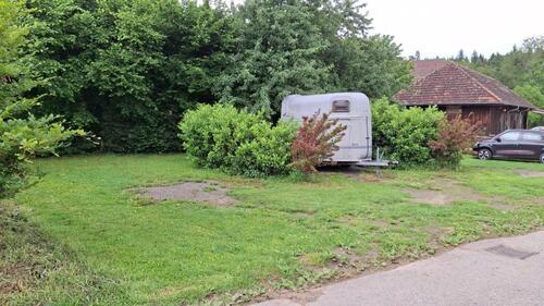 Foto - Stellplätze f.Wohnwagen+Wohnmobile auf Reiterhof - Urlaub + Dauer