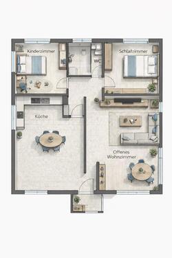 Foto - 3.5 Zimmer Etagenwohnung in Bottrop