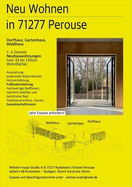 Foto - Neu Wohnen zwischen Dorf und Stadt