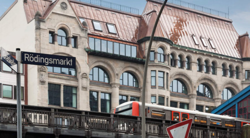 Foto - Historisches Lagerhaus-Büro in Hamburg Altstadt – 4 m Deckenhöhe, All-In