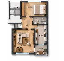 Moderne 2,5-Zimmer-Wohnung mit Loggia in Oberhausen-Alstaden!