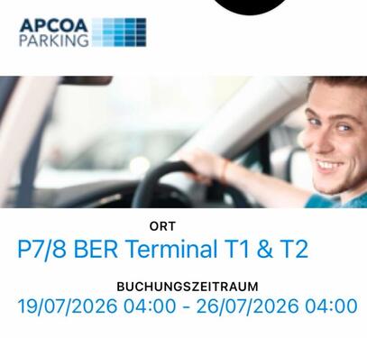 Foto - Parkplatz am Flughafen BER - 100,00&nbsp;EUR Miete,