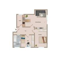 3 Zimmer-Wohnung mit Terasse in Diedelsheim - Bretten