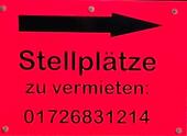 Foto - Parkplatz Stellplatz Pkw LKW Anhänger Wohnmobil Boot.