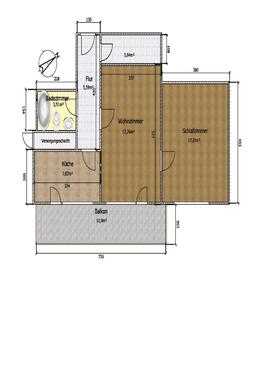 Foto - Etagenwohnung in Stuttgart zur Miete