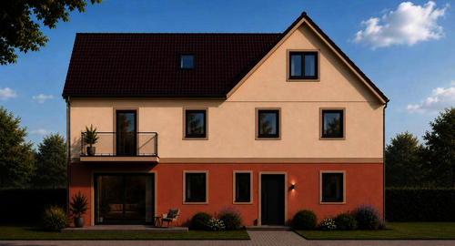 Foto - Exklusive 6-Z-Maisonette-Wohnung mit Garten,Garage,Süd-Balkon,EBK