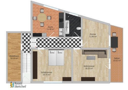 Foto - Moderne 3-Zimmer-Wohnung mit Terrasse & Balkon in ruhiger Lage –