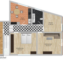 Moderne 3-Zimmer-Wohnung mit Terrasse & Balkon in ruhiger Lage – - Ötzingen