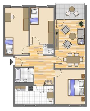 Foto - 4 Zimmer Etagenwohnung in Neuss