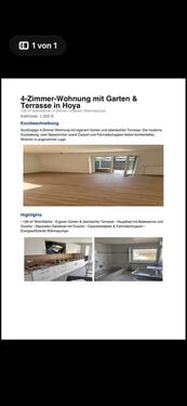 Foto - Erdgeschosswohnung in 27318 Hoya 4Zimmer 128m2