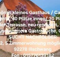 Schönes Gasthaus Cafe zu vermieten - Illschwang