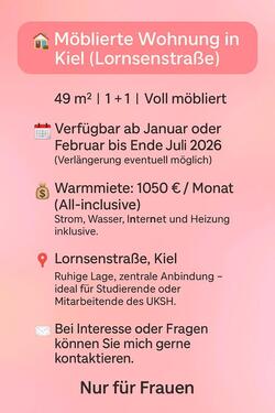 Foto - Möblierte Wohnung zur Untermiete in Brunswik