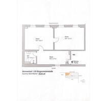 Zweiraumwohnung mit 53,41 m² zu vermieten - Wittenberg Lutherstadt