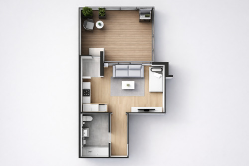 Foto - Etagenwohnung in Düsseldorf zur Miete