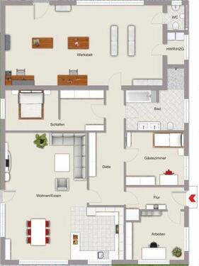 Foto - Modernes Einfamilienhaus temporär zu vermieten