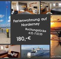 Ferienwohnung auf Norderney in sehr guter Lage