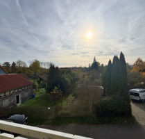 2-Zimmer-Haus+Garage+2 Balkone – innenstadtnah, Blick ins Grüne - Bad Königshofen im Grabfeld