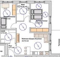 Moderne 3ZKB-Erdgeschosswohnung mit großem Garten in Ankum!