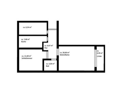 Foto - 3 Zimmer Etagenwohnung zum Kaufen in Oberschleißheim