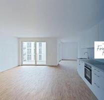 Weitläufige 3-Zimmer-Neubauwohnung mit Balkon und EBK im Neubauquartier 