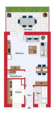 Foto - 1-Zimmer-Wohnung mit Terrasse im Herzen von Scheeßel