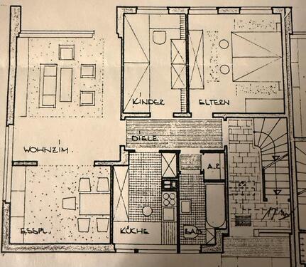 Foto - Attraktive 3-Zimmer-Erdgeschosswohnung - mit Einbauküche & Garten