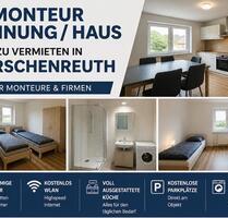 Monteur Wohnung bzw. Haus in TIR Glasfaser Netzbau Tennet - Thanstein