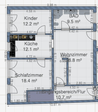 Foto - Etagenwohnung zur Miete in Jüterbog
