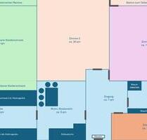 Bamberg | Große 4-Zimmerwohnung mit 2 Balkone und Garten
