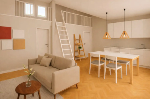 Foto - Dachgeschoßwohnung in Dortmund zur Miete