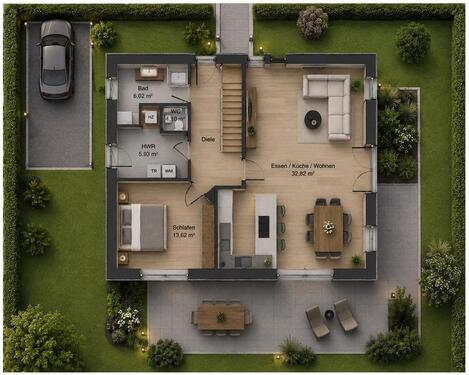 Foto - 5 Zimmer Bungalow zum Kaufen in Upgant-Schott