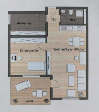 Foto - Etagenwohnung in Laupheim zur Miete