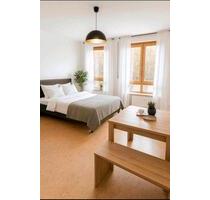 Helle möblierte 1-Zimmer-Wohnung mit Einbauküche & Balkon - Weil der Stadt