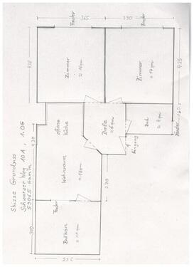 Foto - großzügige sanierte 3-Zimmer Wohnung 565 €