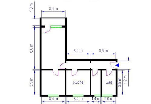 Foto - Etagenwohnung in Magdeburg zur Miete